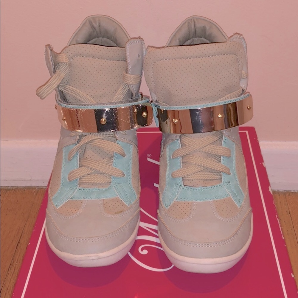 Wanted High Top Sneakers Size 8